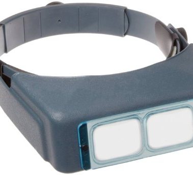 Donegan DA-10 OptiVisor Headband Magnifier, 3.5x Magnification, 4" Focal Length