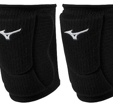 Mizuno LR6 Pro ECO Volleyball Knee Pads | Womens Medium (M) | Black