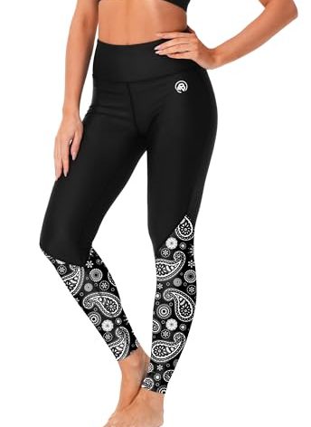 Sun Protection Swim Pants for Women Full Length Swimming Leggings Quick Dry Wetsuit Scuba Pants L