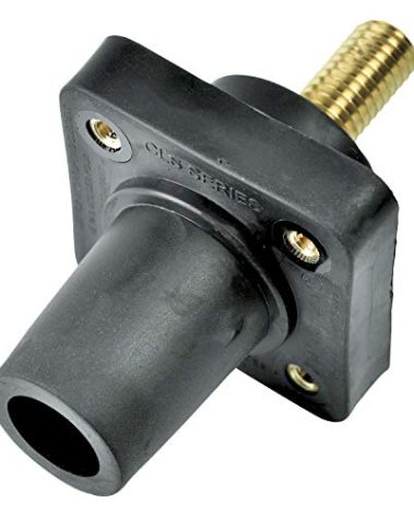 Marinco Power Products CLS40FRSB-A CLS 16 Series Panel Mount (400A/ 600V) 1.125" Threaded Stud; Female - Black (A)