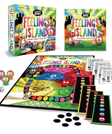 A Little SPOT Feelings Island Board Game and Book Set