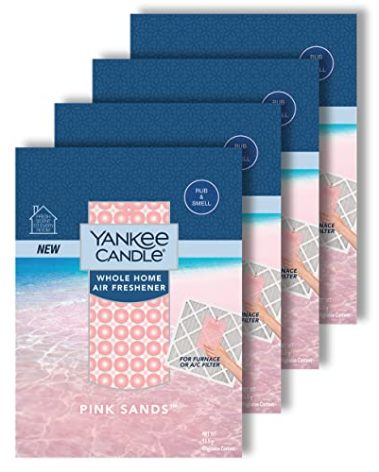Yankee Candle Pink Sands Whole Home Air Freshener (Pack of 4)