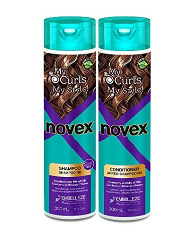 Novex My Curls Memorizer Shampoo & Conditioner Duo 10.14oz/300ml"Set"