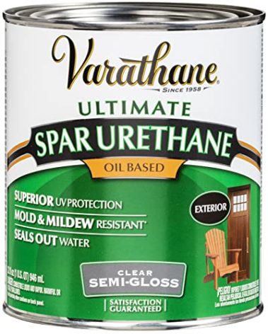 Varathane 9441 Oil-Based Ultimate Spar Urethane, Quart, Semi-Gloss