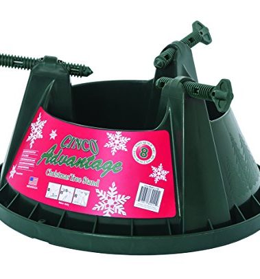 Cinco Advantage 8 Tree Stand for Trees Up to 8 Feet (2.5 Meters) Tall, Dark Green