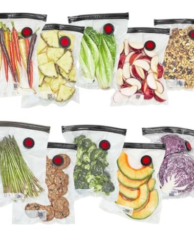 ZWILLING Fresh & Save 10-pc Vacuum Sealer Bags, Sous Vide Bags, Meal Prep - Medium