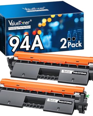Valuetoner Compatible Toner Cartridge Replacement for HP 94A Toner Cartridge Black CF294A to use with Laserjet Pro MFP M148dw, M148fdw, M118dw, M149fdw, Laserjet M148, M118, M149(Black, 2 Pack)