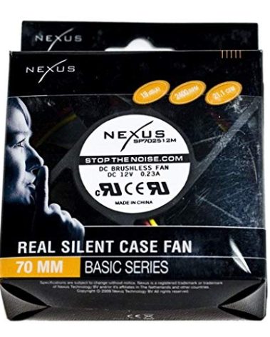 Nexus 70mm Real Silent Case Fan