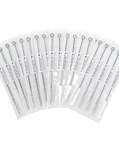 ACE Needles 50 pcs. 15 Flat Shader Pre-made Sterile Tattoo Needles - 15F