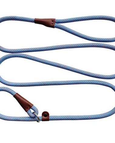 BTINESFUL 7ft Slip Lead Dog Leash, Strong Nylon Rope Leash, 1/4" Dog Training Lead for Small Medium Dogs, 14+ Colors