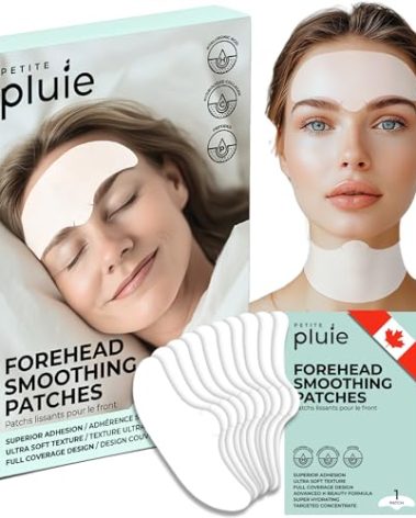 Advanced Forehead Wrinkle Patches Overnight - Anti Wrinkle Patches with Collagen, Peptides, Vitamin E - Strong Adhesion with Full Coverage for Forehead Wrinkles & 11 Lines, Made in Korea, 10 Count