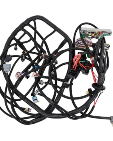 DYRDINSHOW W/4L80E Standalone Wiring Harness - with EV1,EV6 Injector Plug and 3 Pin MAF Plug Compatible with 2003-2007 LS 4.8L 5.3L 6.0L Engine for GMC Hummer Truck Chevrolet Cadillac