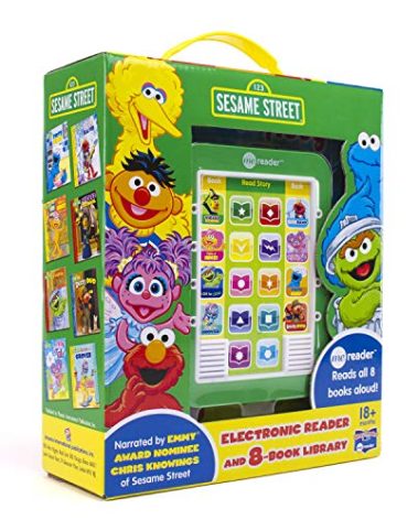 Sesame Street Elmo, Big Bird, and More! - Me Reader Electronic Reader and 8-Book Library - PI Kids