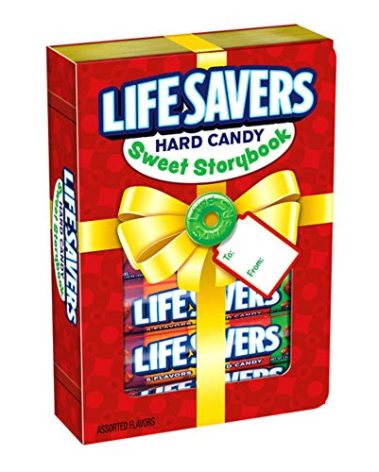 LIFE SAVERS 5 Flavors Sweet Storybook Gift Box, 1.14-Ounce Roll (6 Rolls of Candies)