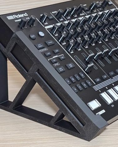 The Analog Source Desktop Studio Angled Stands For Roland TR-8S Rhythm Performer Drum Machine Synth