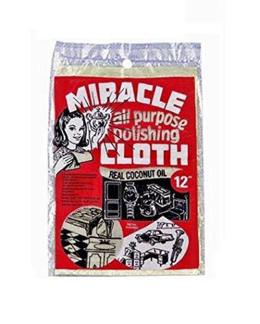 Miracle All Purpose Polishing Cloth 9 x 12 (Pack of 2)