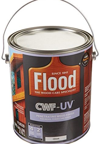 1 gal Flood FLD520 Cedar CWF-UV Exterior Clear Wood Finish