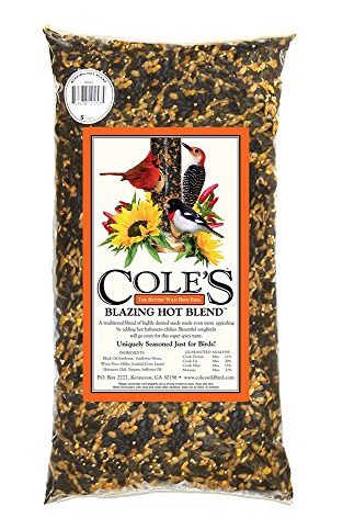 Cole's BH05 Blazing Hot Blend Bird Seed, 5-Pound