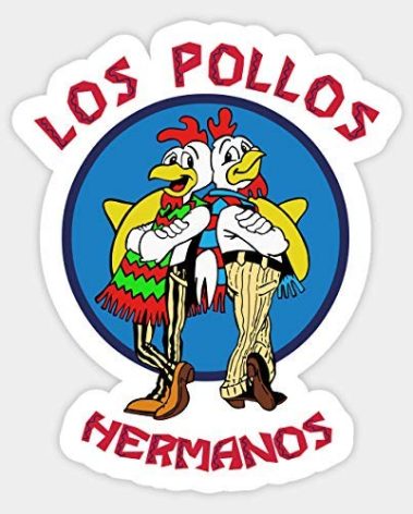 Los Pollos Hermanos Sticker - Sticker Graphic - Waterproof - Fade Resistant Die Cut