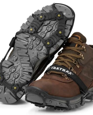 Yaktrax Spikes for Walking on Ice and Snow (1 Pair), Alloy steel