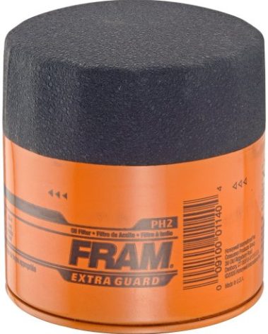 Fram PH2 Extra Guard Passenger Car Spin-On Oil Filter (Pack of 2)