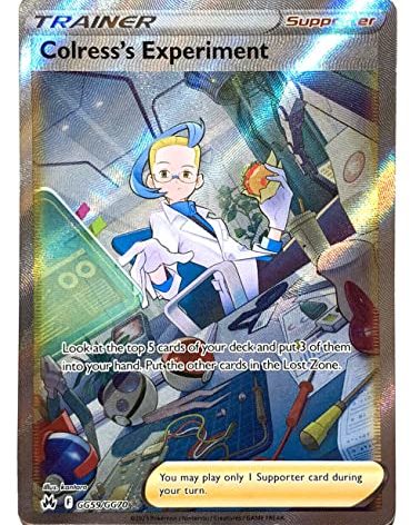 Pokemon - Colress's Experiment GG59/GG70 - Crown Zenith - Galarian Gallery - Ultra Rare - Full Art
