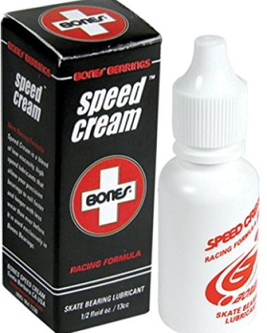 Bones Speed Cream Bearing Lubricant ((Single Tube) 1/2oz - For use on Skateboards, In-Line Skates, roller skates, electric skateboards or any bearings needs