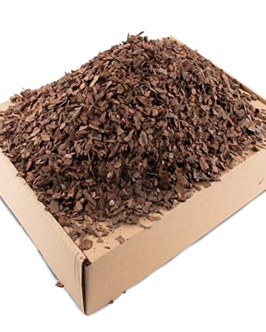 18qt Organic Orchid Potting Bark -Natural Mulch for Potted Plants, Root Development of Orchid Plants and Garden Soil Amendment Mix