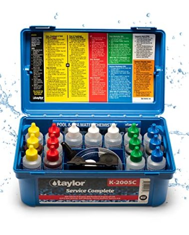 Taylor Complete Pool & Spa Test Kit - High Range K-2005C 2 oz Reagents