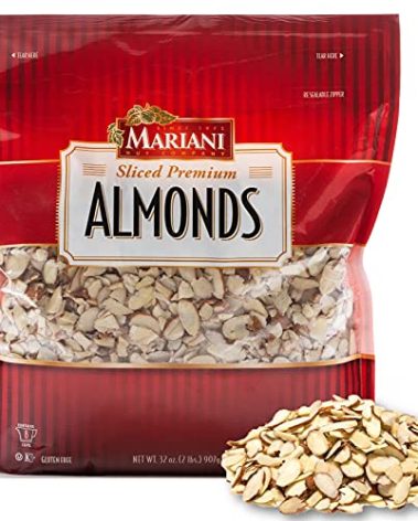 Mariani Nut - Sliced Premium California Almonds - Gluten Free, Kosher Certified - Stand Up 2lb Bag (Pack of 1)