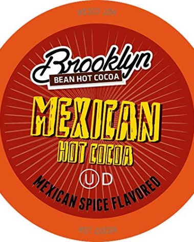 Brooklyn Beans Mexican Cocoa Hot Chocolate Pods,Compatible with K Cup Brewers Including 2.0, 40 Count