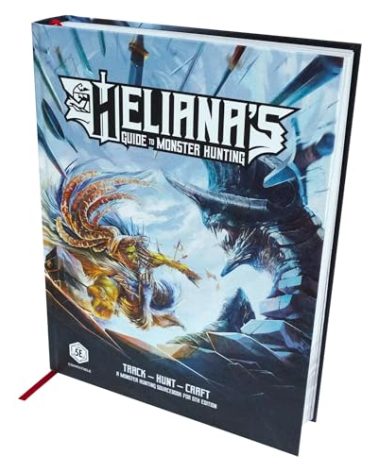 Heliana’s Guide to Monster Hunting – Fantasy TTRPG with Tracking, Crafting, and Tamer Class for DND 5e