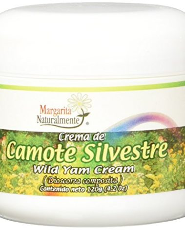 Wild Sweet Potato Cream 4.2 Oz (Margarita Naturalmente). Menopause Support.