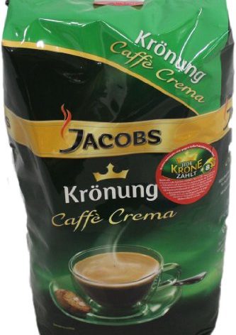 Jacobs Kronung Crema Whole Bean Coffee 1000 Gram / 35.2 Ounce (Pack of 1)