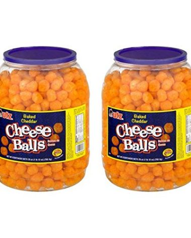 UTZ Baked Cheddar Cheese Balls, 28 oz (2 PACK)
