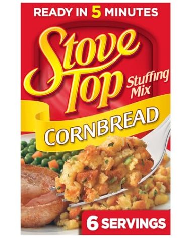 Stove Top Cornbread Stuffing Mix, 6 oz Box