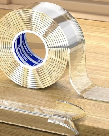 ZOMPAGO Clear Soft Corner Protectors for Furniture Strip,0.8in x13FT,Sharp Edge & Table Bumper,Window Edge,Wall Protector, Soft Corner Guards Safe for Proof,Table Corner Protectors in Family