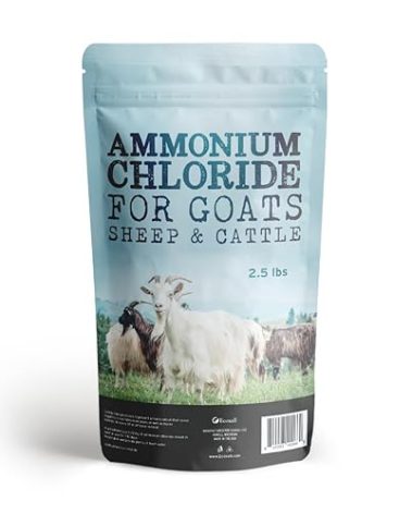 Ecoxall Ammonium Chloride Powder, 99.9% Pure, Wood Burning, Plant Fertilizer, Soldering Flux for Metalworking, Clothing Dye Ingredient, 2.5 lbs