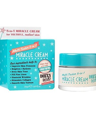 Dirty Works Miracle Cream Multi-tasker 8-in-1 Face & Neck Cream 1.69 Fl Oz