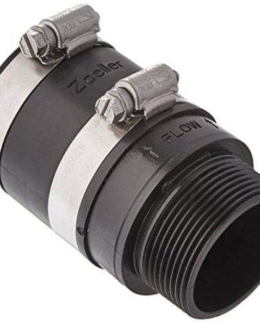 Zoeller 30-0238 Inline Check Valve, Small, Black