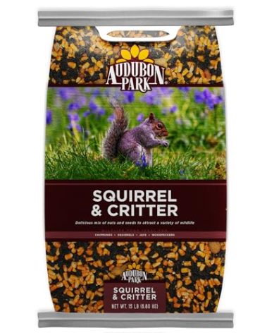 Audubon Park Squirrel & Critter Food, 15-lb. Bag