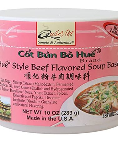 Quoc Viet Foods Cot Bun Bo Hue Style Beef Flavored Soup Base, 10 oz.