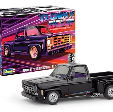 Revell 14552 '77 Chevy Street Pickup 1:25 Scale 83-Piece Skill Level 4 Model Building Kit