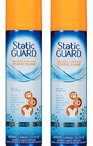 Static Guard Spray 5.5 oz. Pack of 2