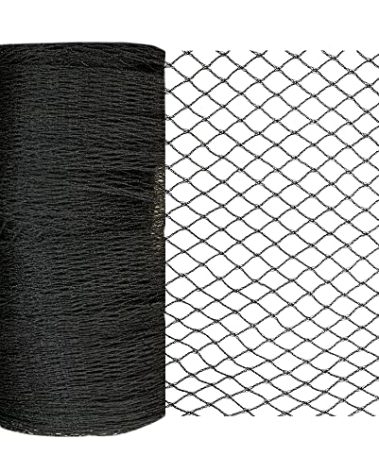 Junkogo Bird Netting 30x30 Ft, 1/2In Mesh Heavy Duty Garden Netting Pest Barrier for Plants, Fruit Trees, Vegetables, Extra Strong Woven Mesh Netting, Animal Fencing Against Birds, Deer, Poultry