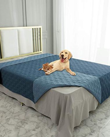 Ameritex Waterproof Dog Bed Cover Pet Blanket for Furniture Bed Couch Sofa Reversible