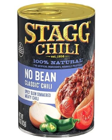 Stagg CLASSIC Chili No Beans, 15 Ounce (12-Pack)