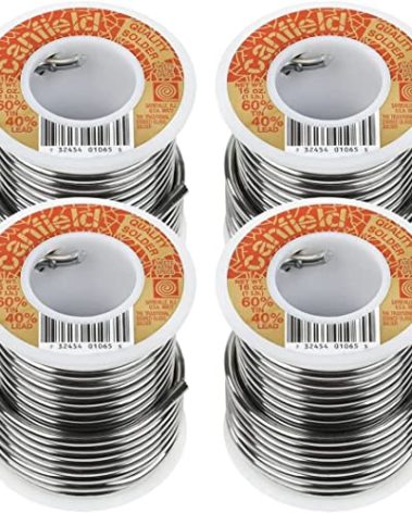 Canfield 60/40 solder for stained glass 4 Lb. Pack