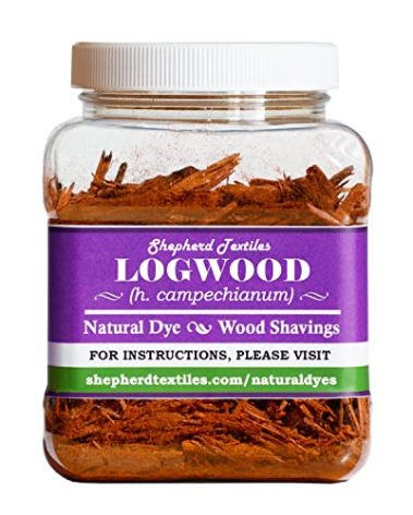 Shepherd Textiles Logwood Shavings Natural Dye, 4 oz.