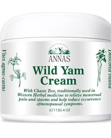 ANNAS Wild Yam Cream, Wild Yam Cream Organic for Hormone Balance,Promoting Perimenopause & Menopause Support for All Skin Types